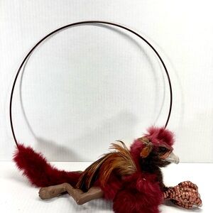 Custom Woodbaby Shoulder Majestic Bird Puppet With Cable Control Head